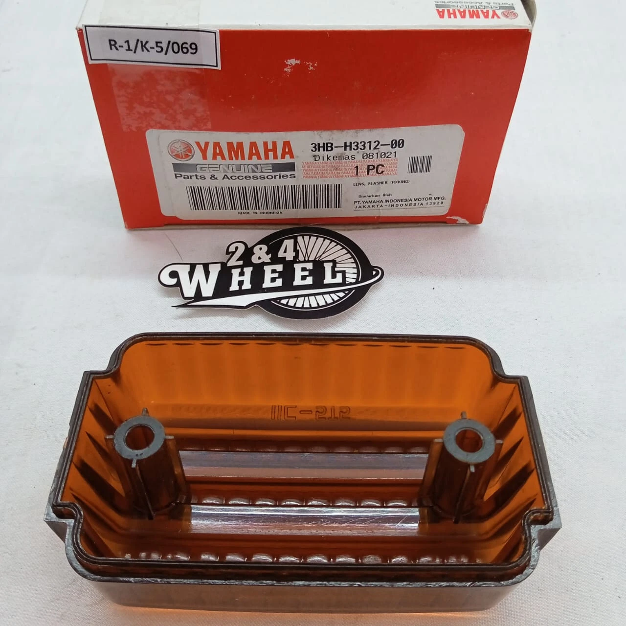 Genuine Yamaha RXS RX Special RX115 RXK RX135 Lens Flasher 3HB-H3312-00 4Pcs NEW - Image 7