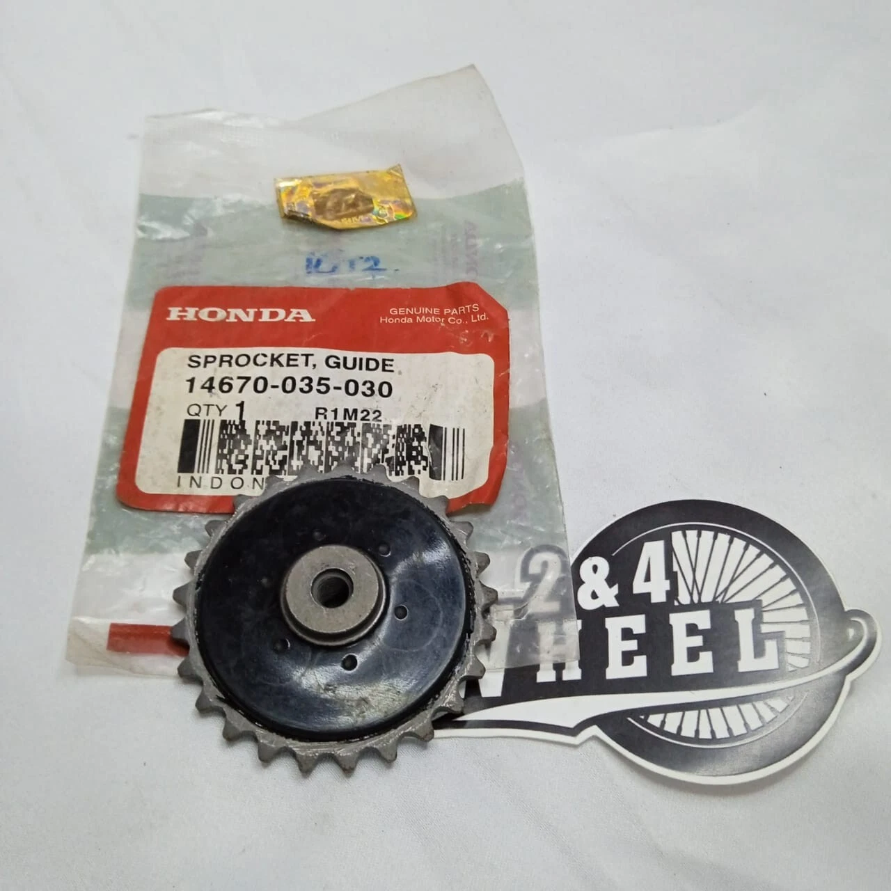 Genuine Honda Cam Timing Chain Guide SPROCKET 14670-035-030 - Image 3