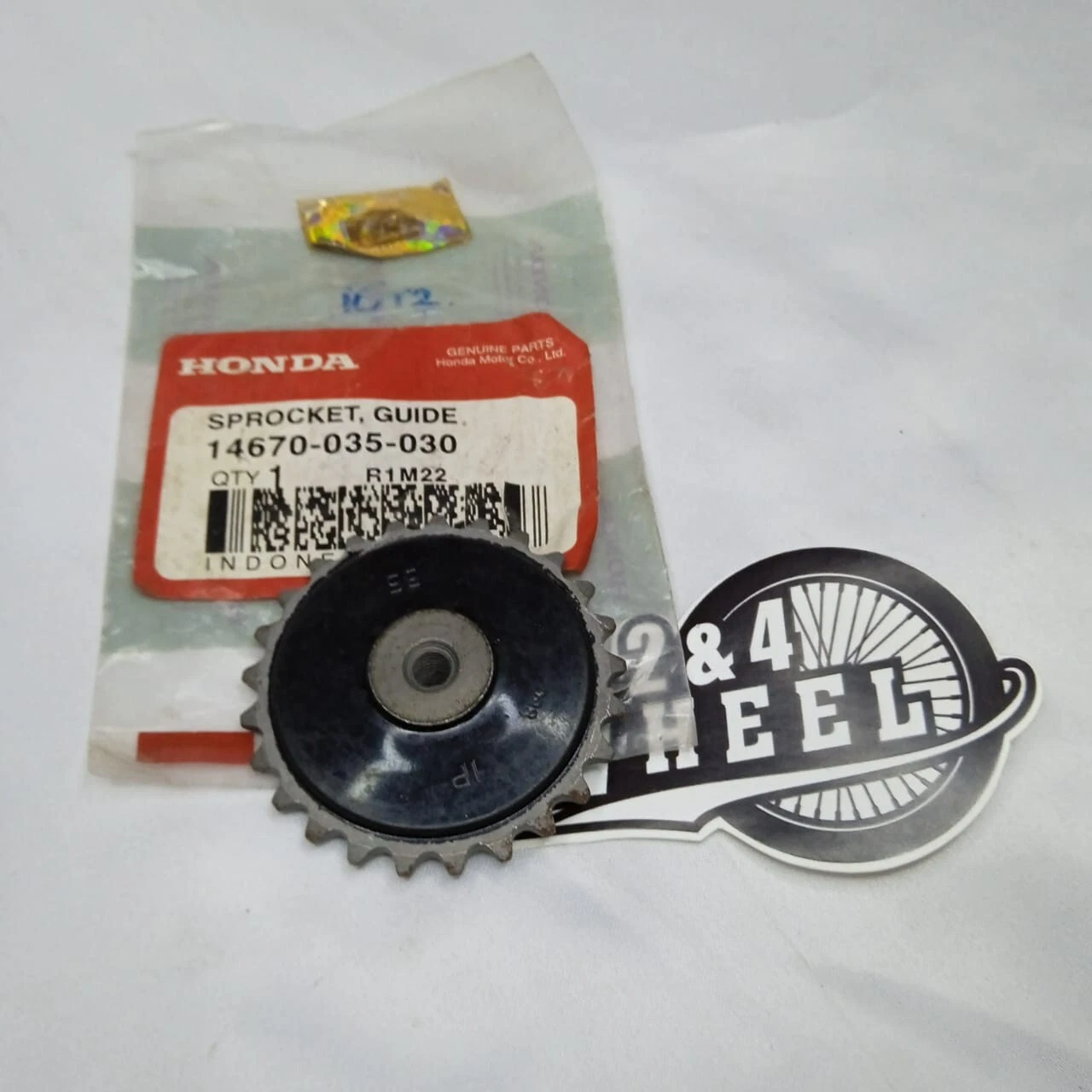 Genuine Honda Cam Timing Chain Guide SPROCKET 14670-035-030 - Image 4