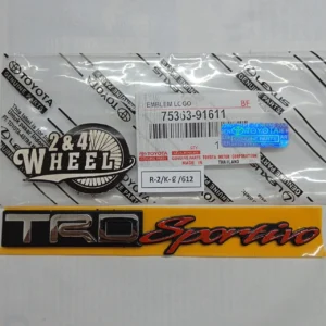 TRD Sportivo Logo Emblem Badge For Toyota Altis Yaris Vios Prius NEW