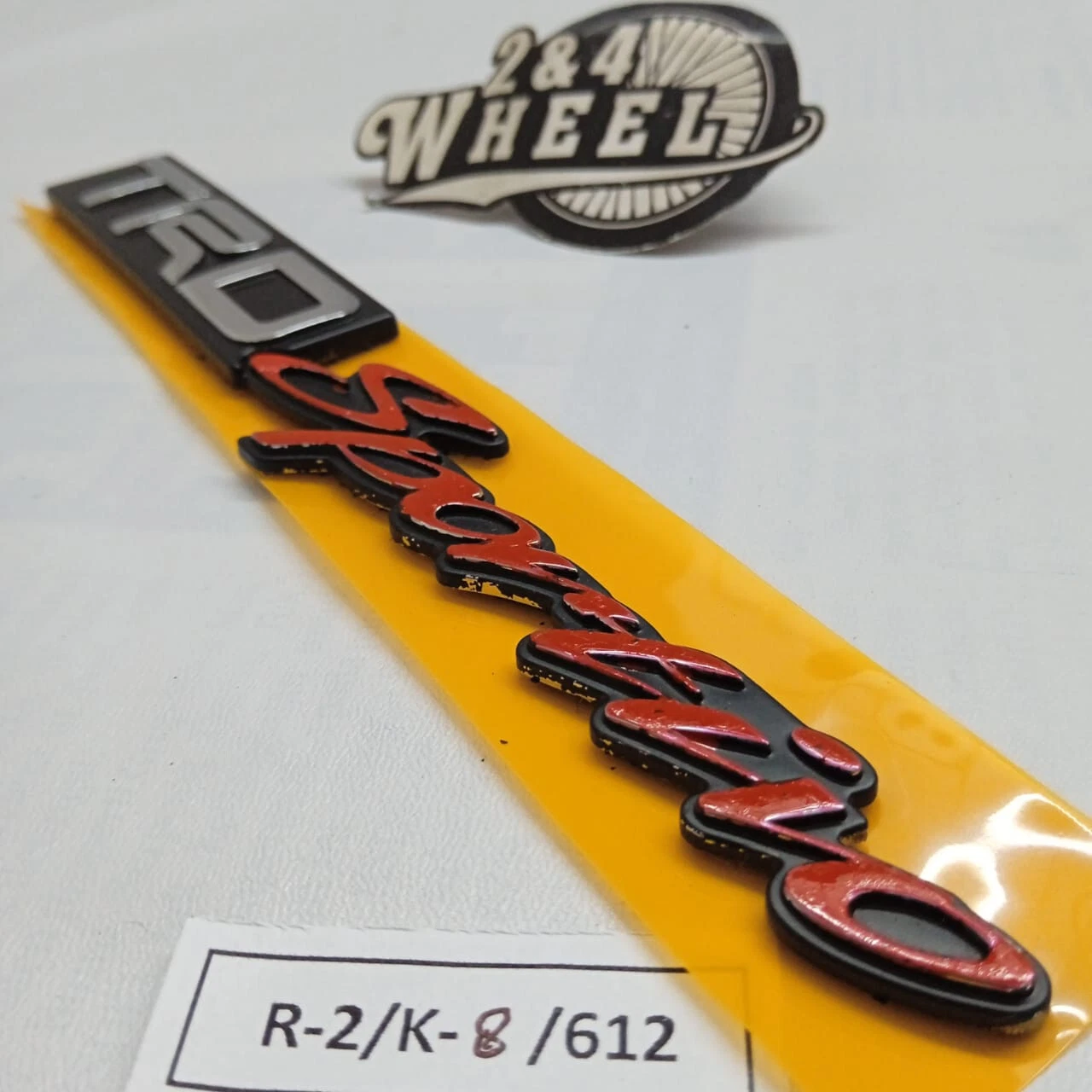 TRD Sportivo Logo Emblem Badge For Toyota Altis Yaris Vios Prius NEW - Image 3