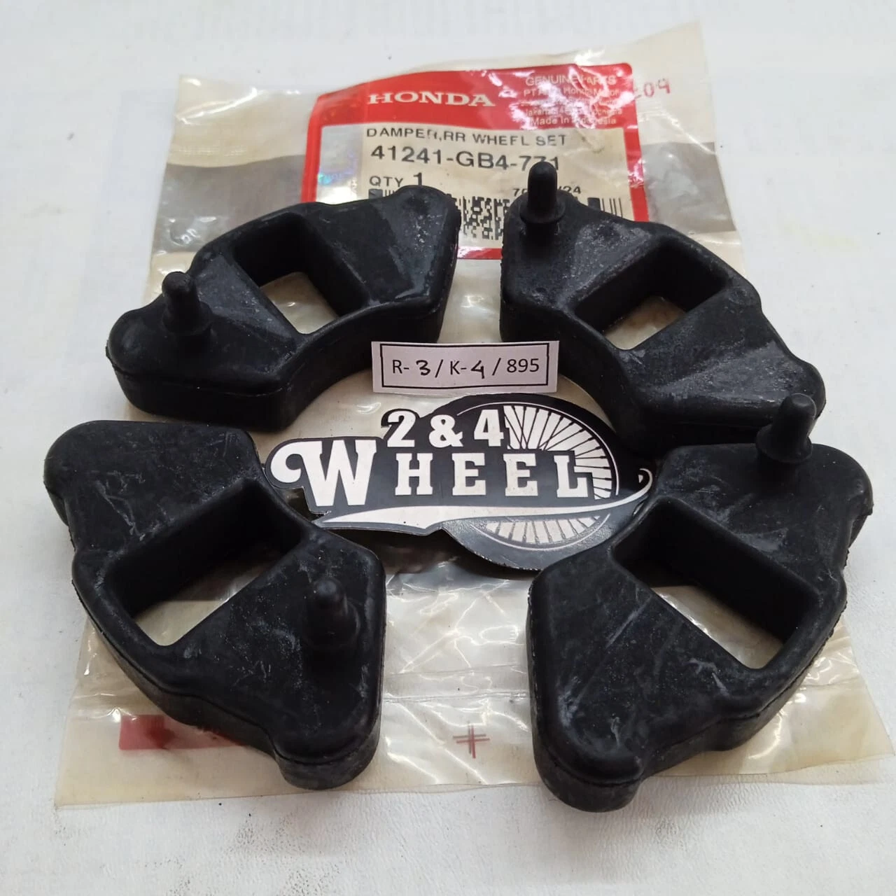 Honda C50 C70 C90 CM91 C100 C105 C200 Trail S90 CL90 Rear Wheel Rubber Damper - Image 3