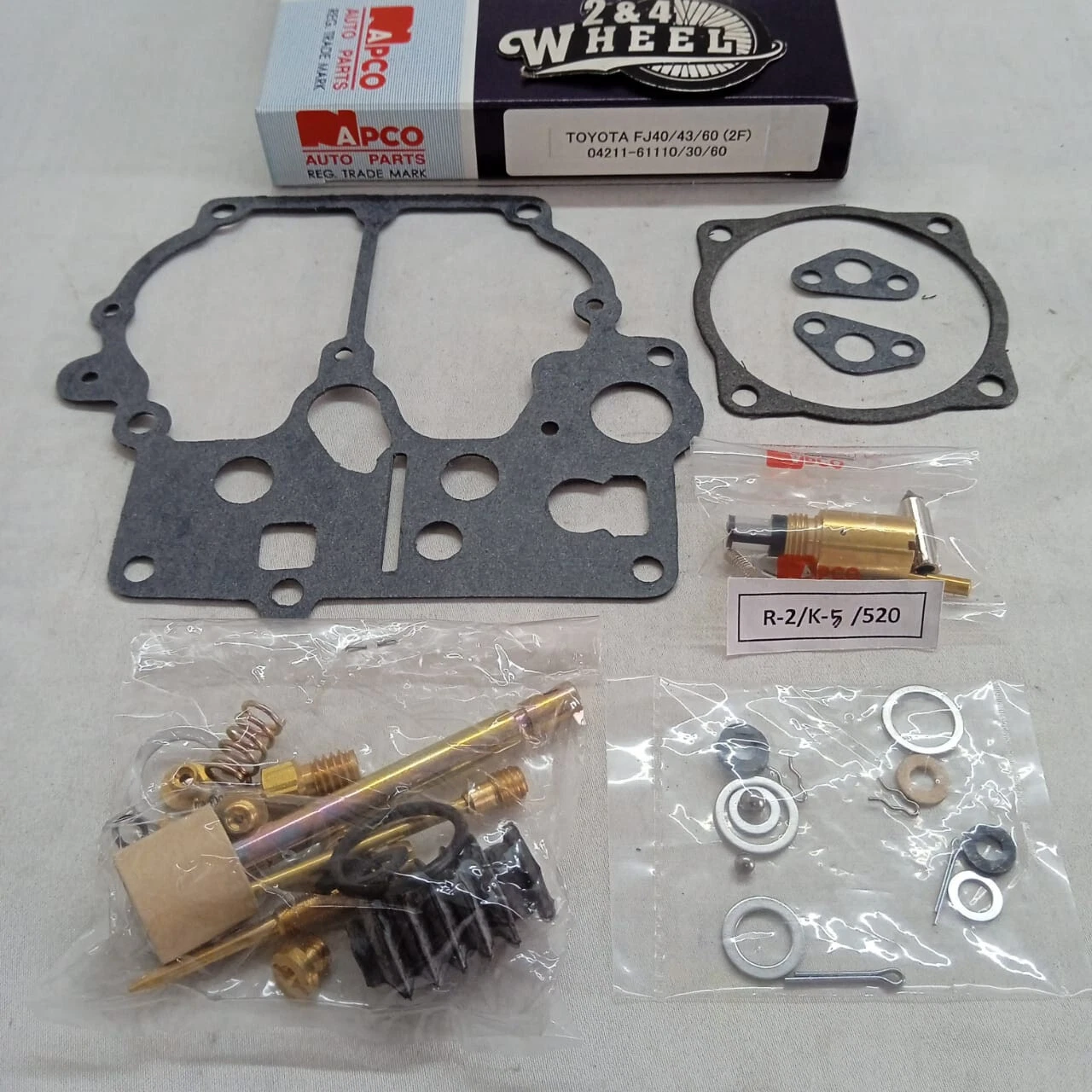 Toyota Land Cruiser FJ40 FJ43 FJ45 Carburetor Repair Kit NEW