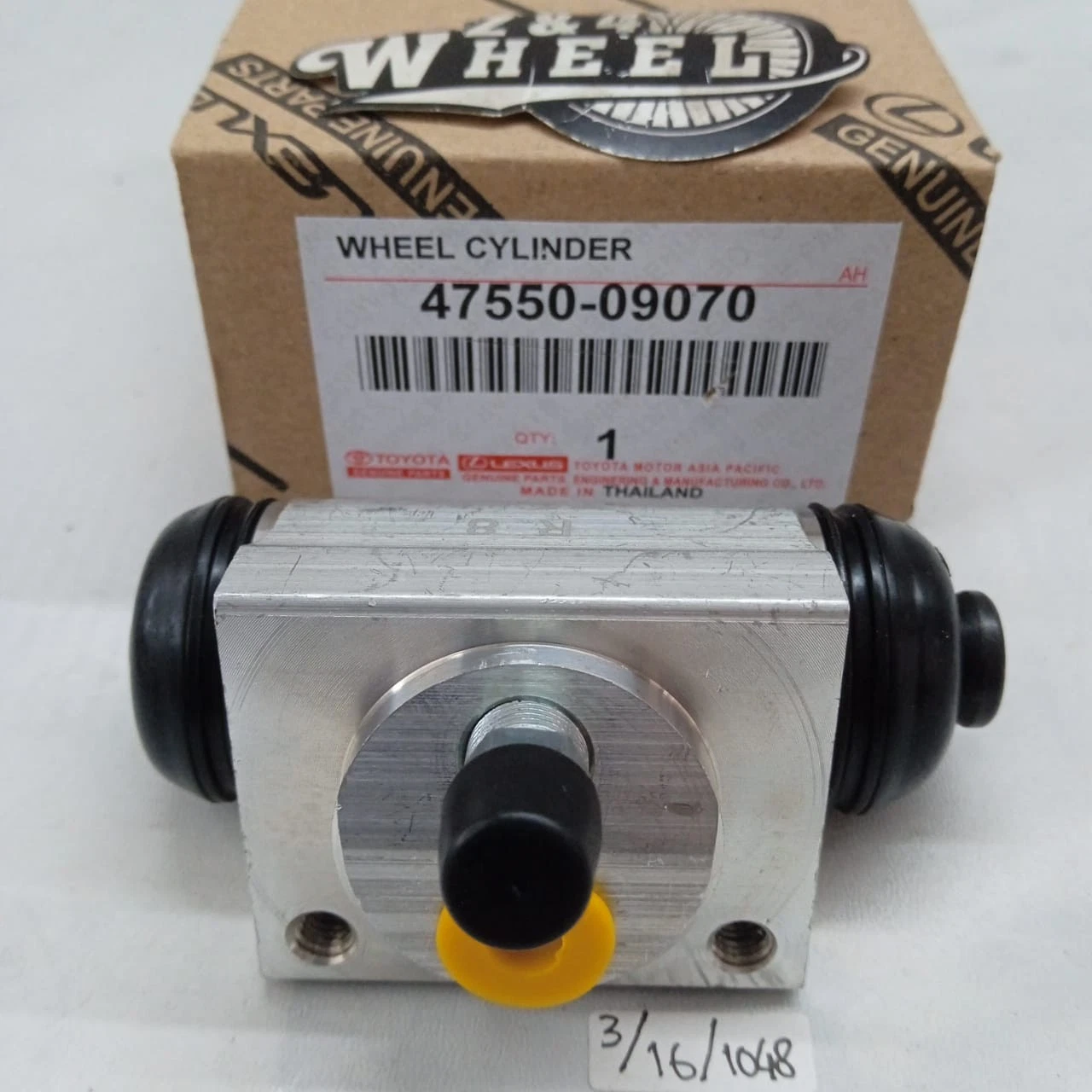 47550-09070 Wheel Cyl Rear For Toyota Hilux Kun 26 2005-2015 NEW - Image 2